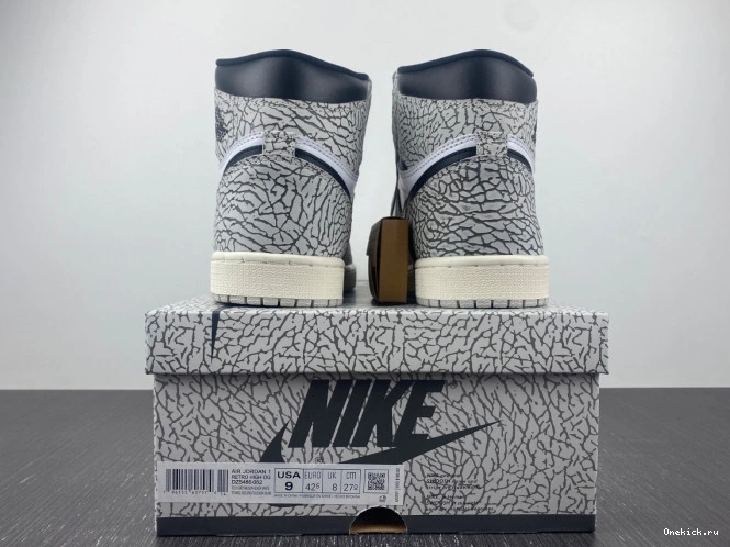 One Kick DZ5485-052 OG High 1 Jordan Cement Air White 0723